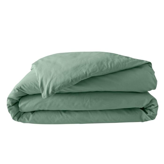 HOUSSE COUETTE 240X220CM PERCALE UNI 78 FILS TILLEUL