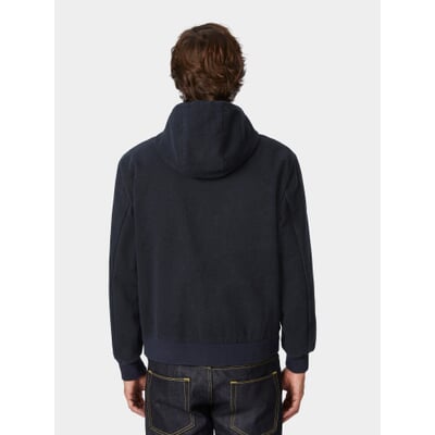 Herren-Blousonjacke mit Kapuze, Navy