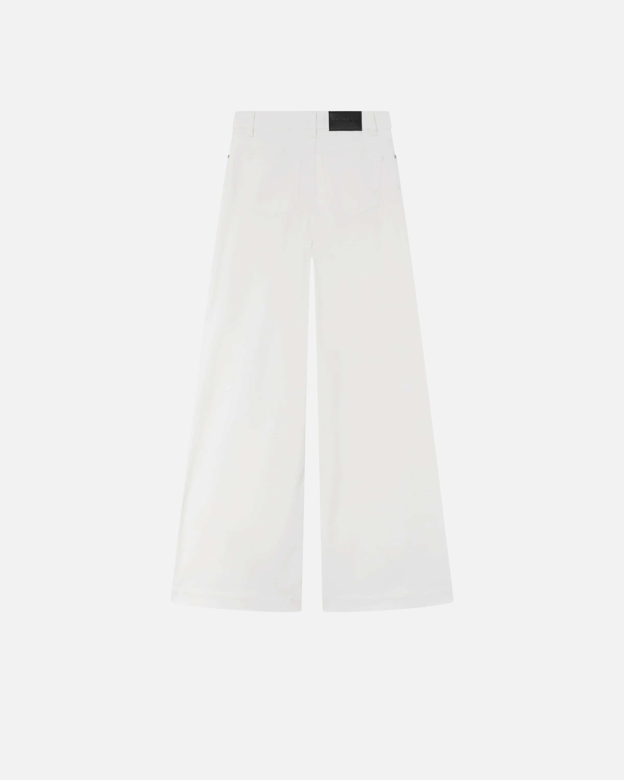 Pantalon wide leg | Blanc