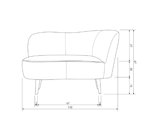 Eetkamerstoel Sanne Fauteuil Sanne Groen