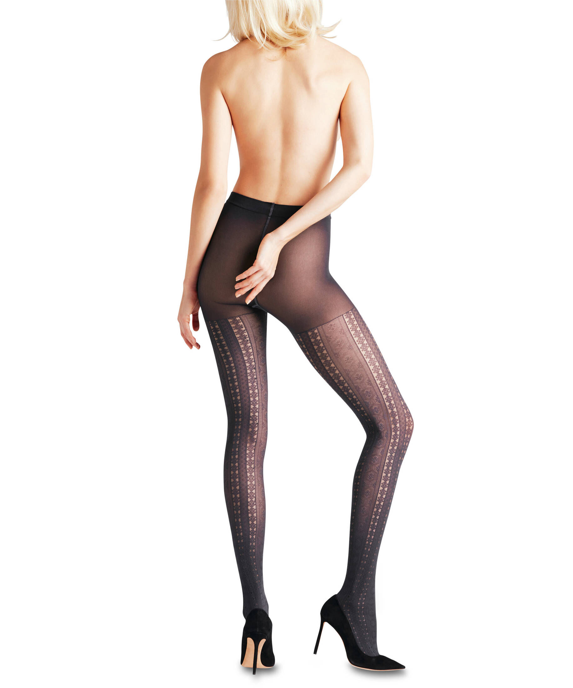 FALKE| Damen Strumpfhose Snow Ribbon