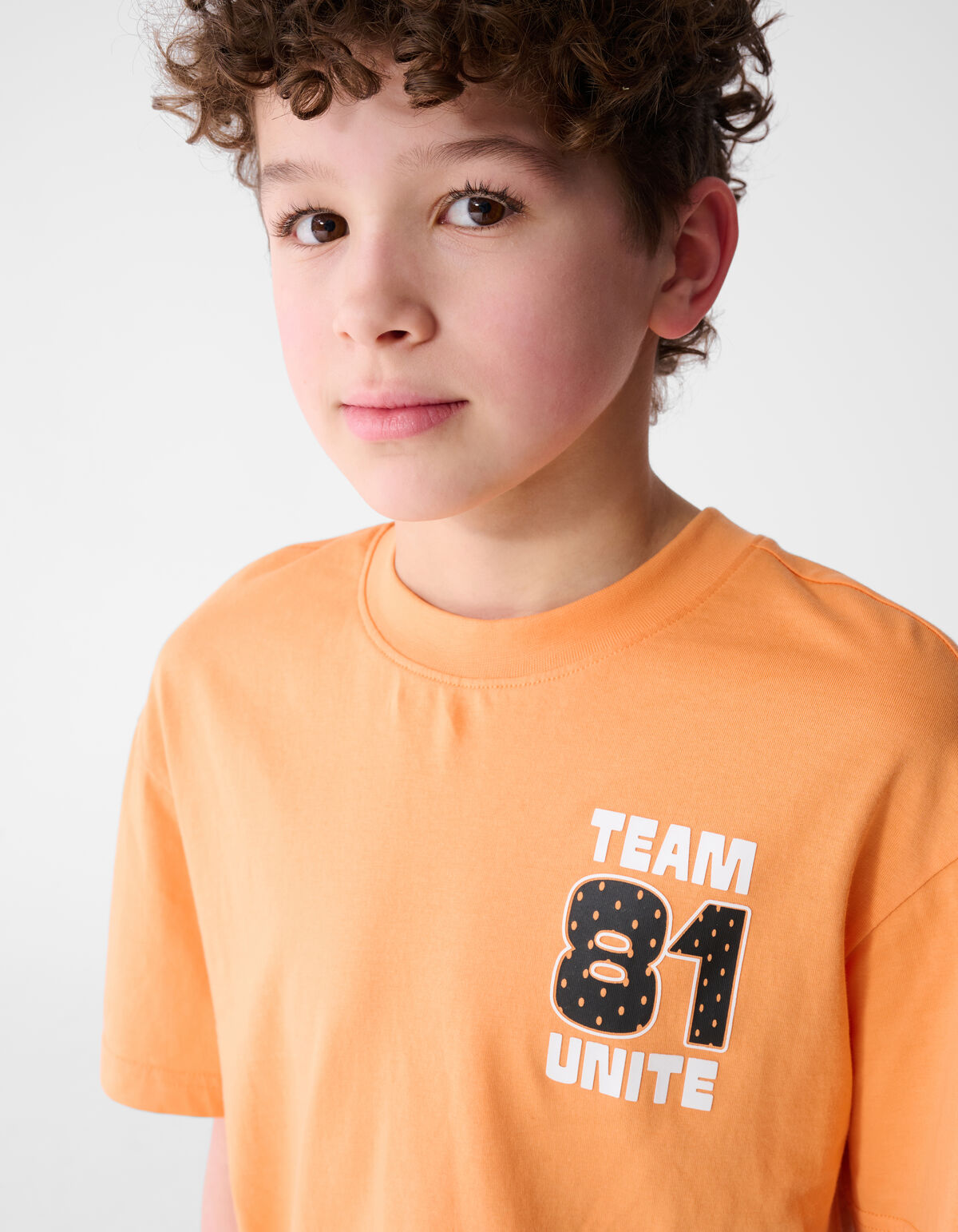 Team Unite Artwork T-shirt Oranje