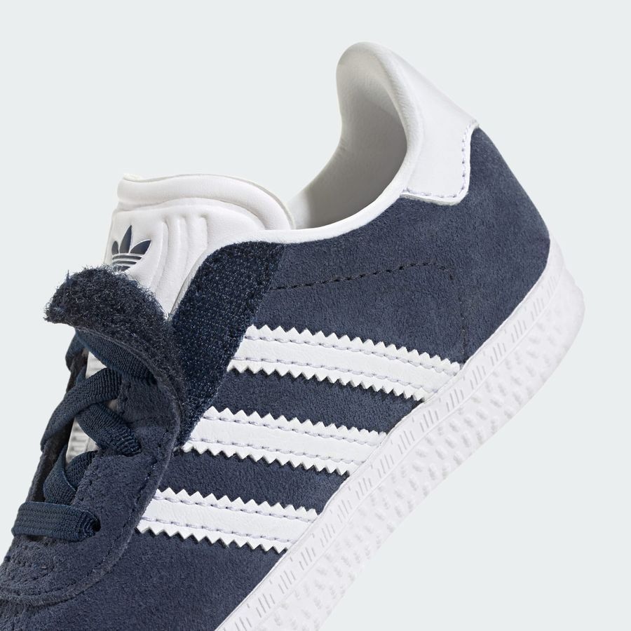 Adidas Original Gazelle Comfort Closure Elastic Laces Shoes Kids