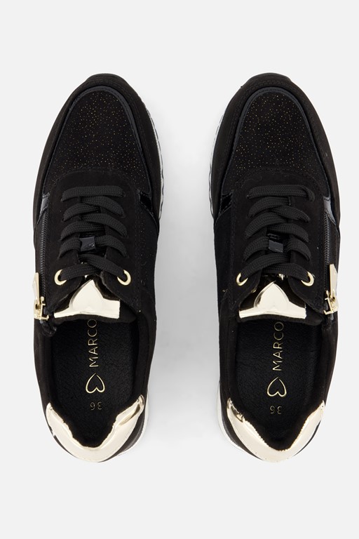 Marco Tozzi Sneakers zwart Synthetisch