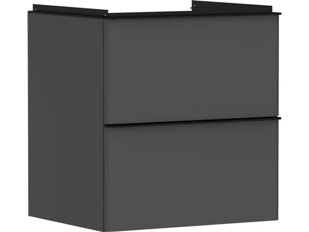 hansGrohe Xelu Q vaskeskab 580/475 2sk, mat diamantgrå