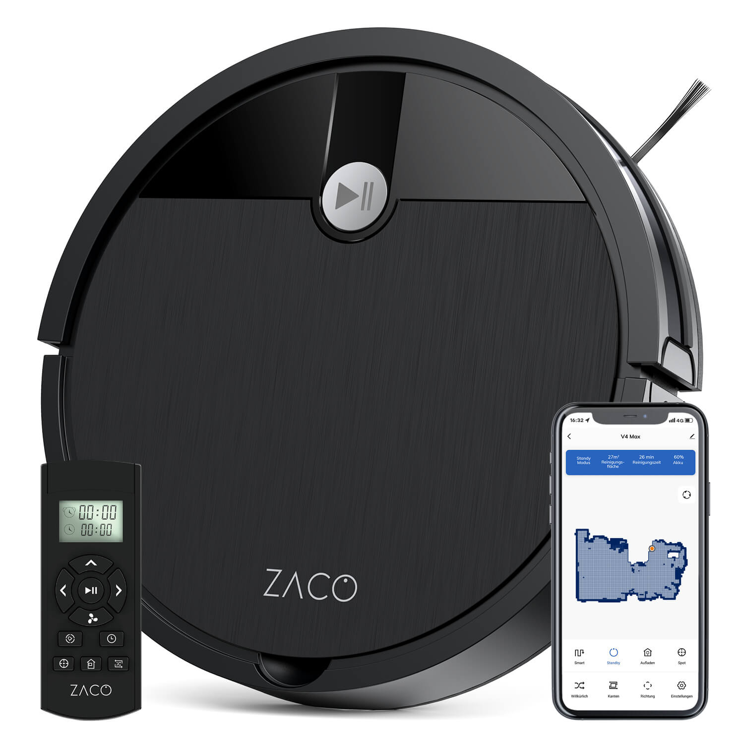 ZACO V4 Max Robot Vacuum Cleaner