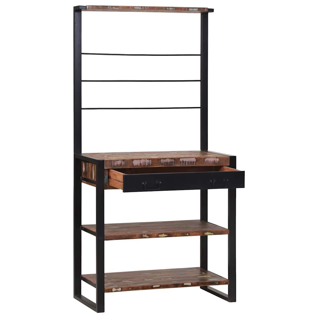 vidaXL Keukenplank Multicolor 80 x 40 x 160 cm