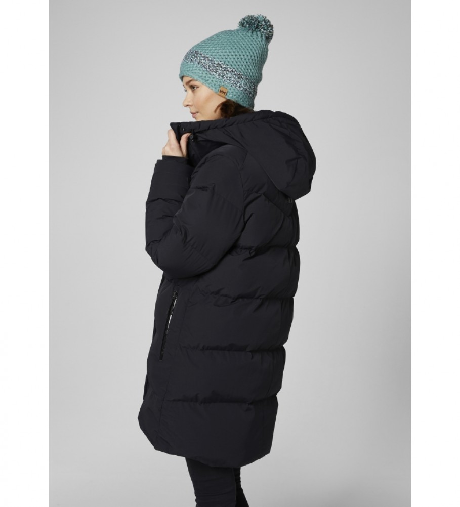 Casaco parka acolchoado preto Adore da Helly Hansen