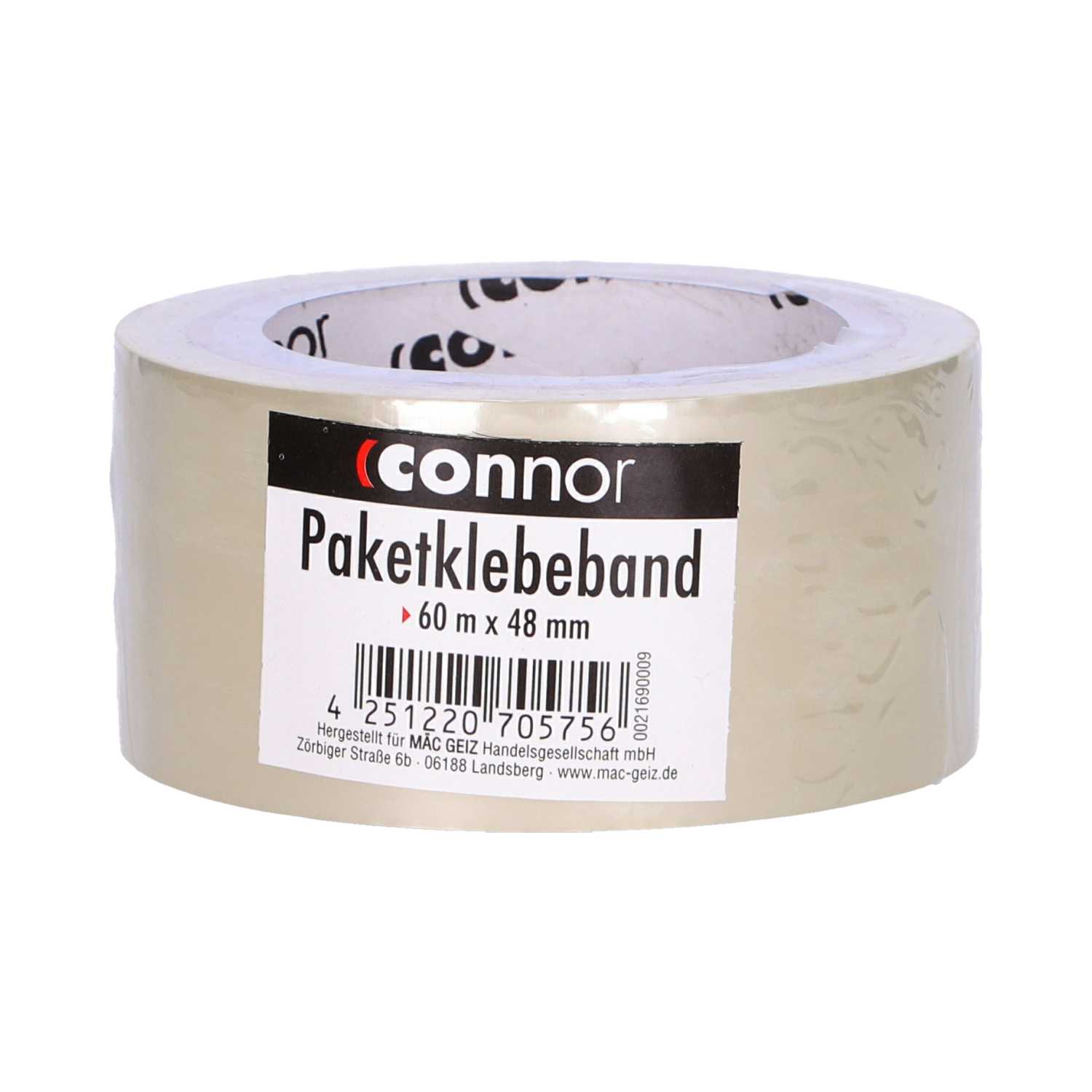 Connor Paketklebeband 60 m x 48 mm transparent
