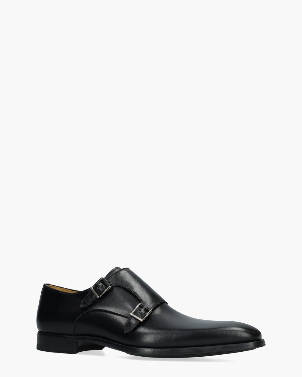 Magnanni 23037 Zwart Heren Gespschoenen