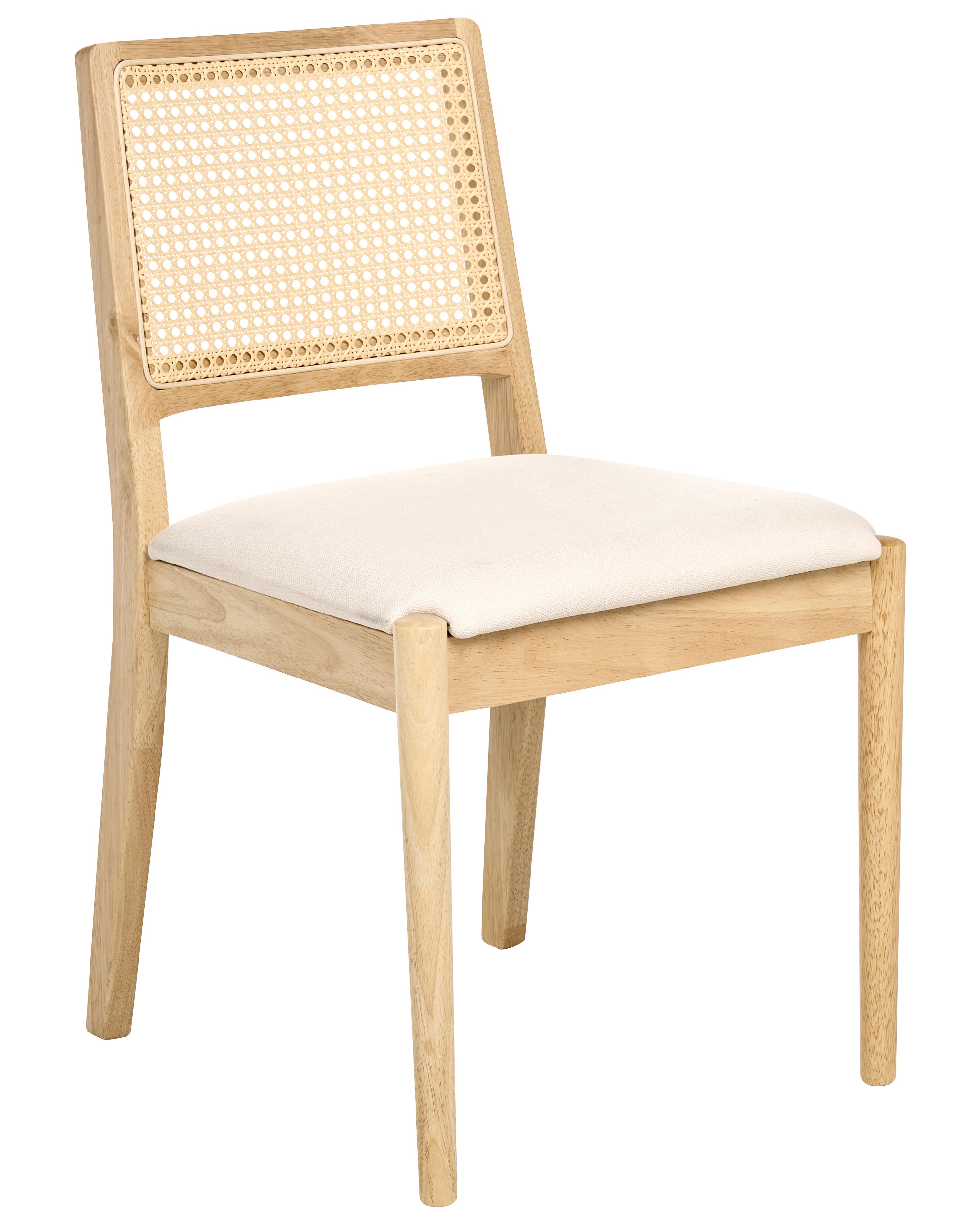 Set van 2 eetkamerstoelen TAMARAC Hout Lichtbruin