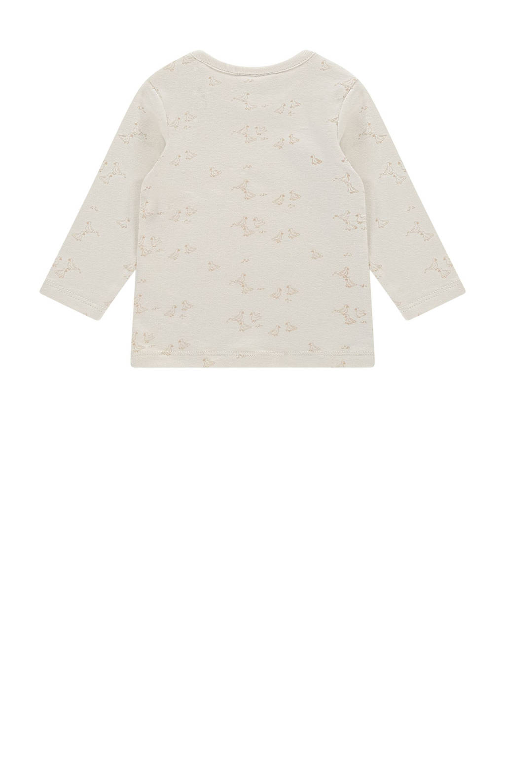 Babyface baby longsleeve met all over print ecru