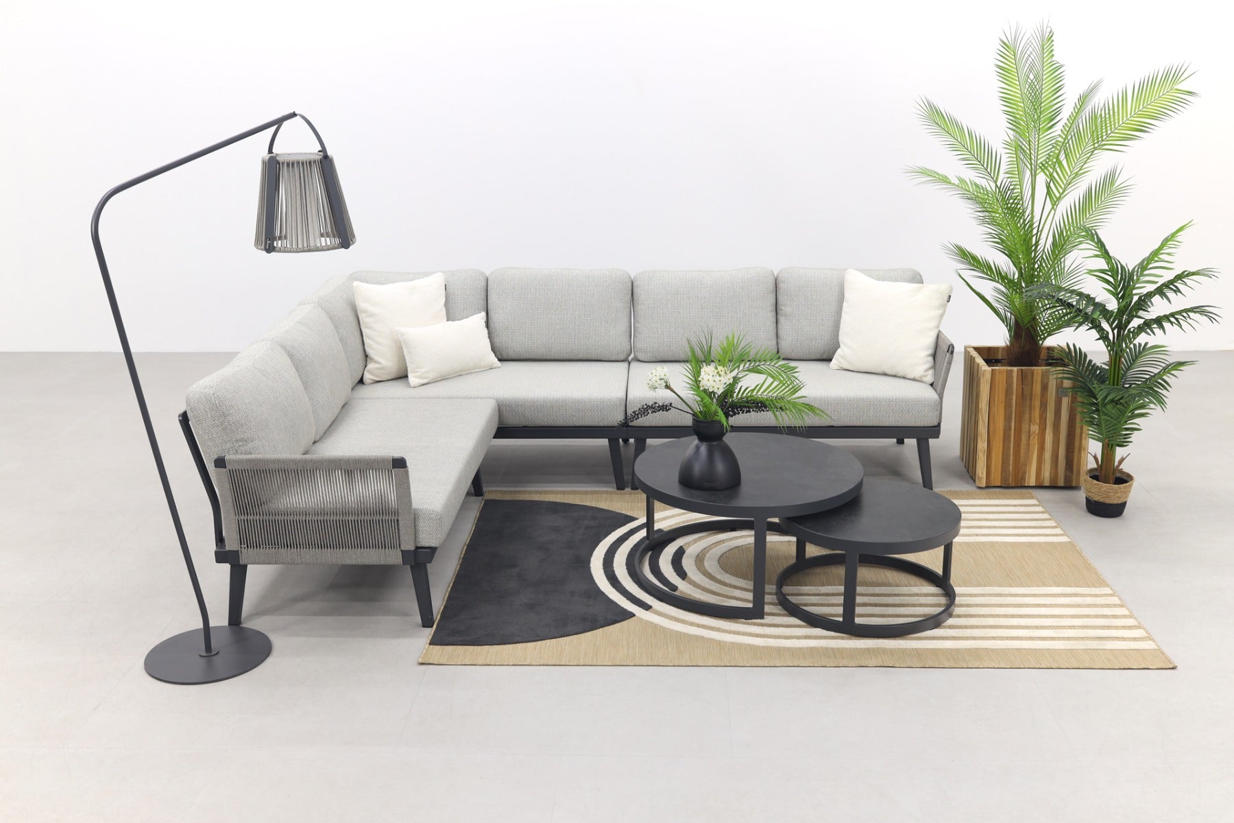 VDG Durban|Rhodos loungeset - hoekbank - 3-delig