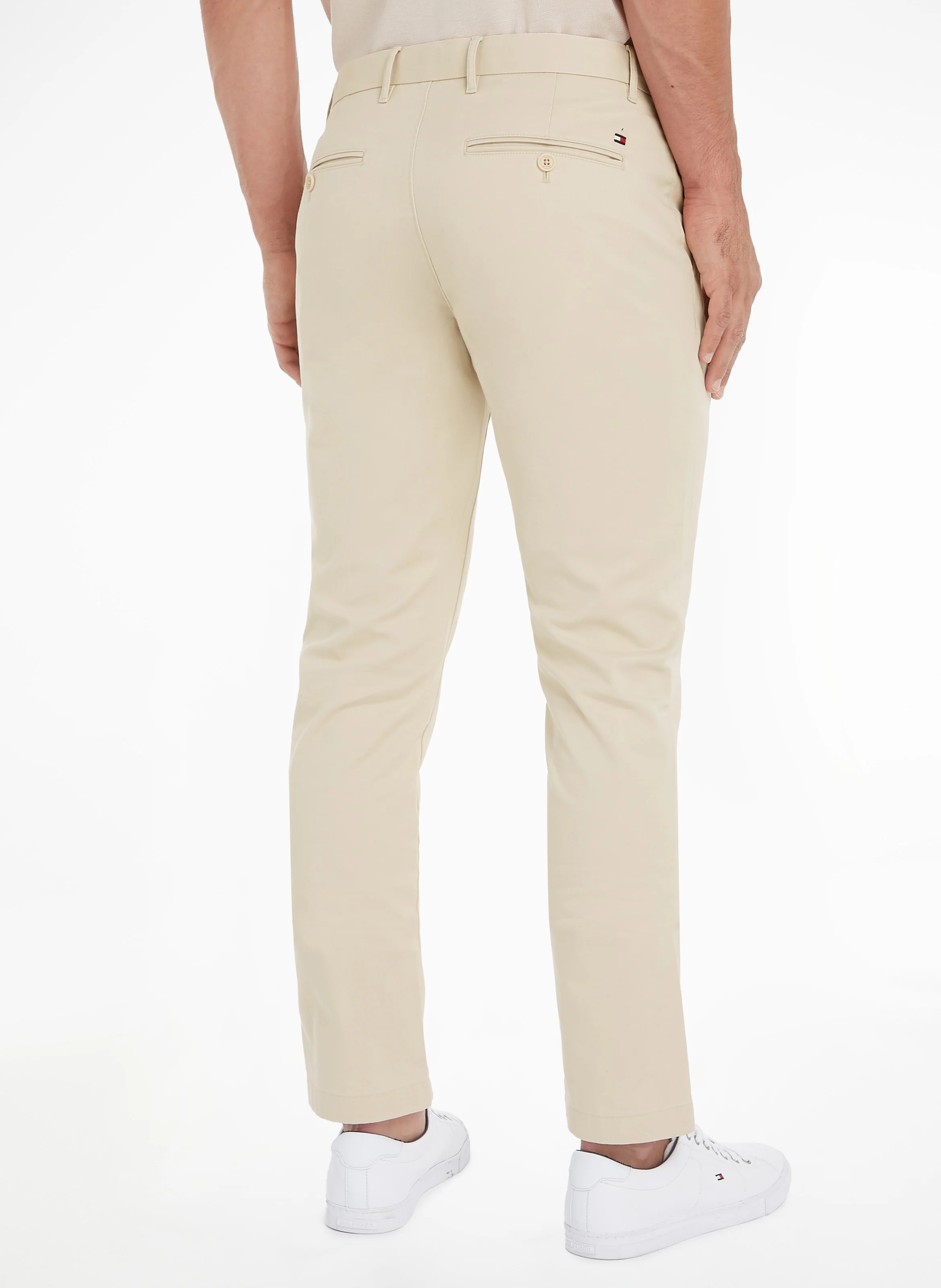 Pantalon chino en coton bio| Beige