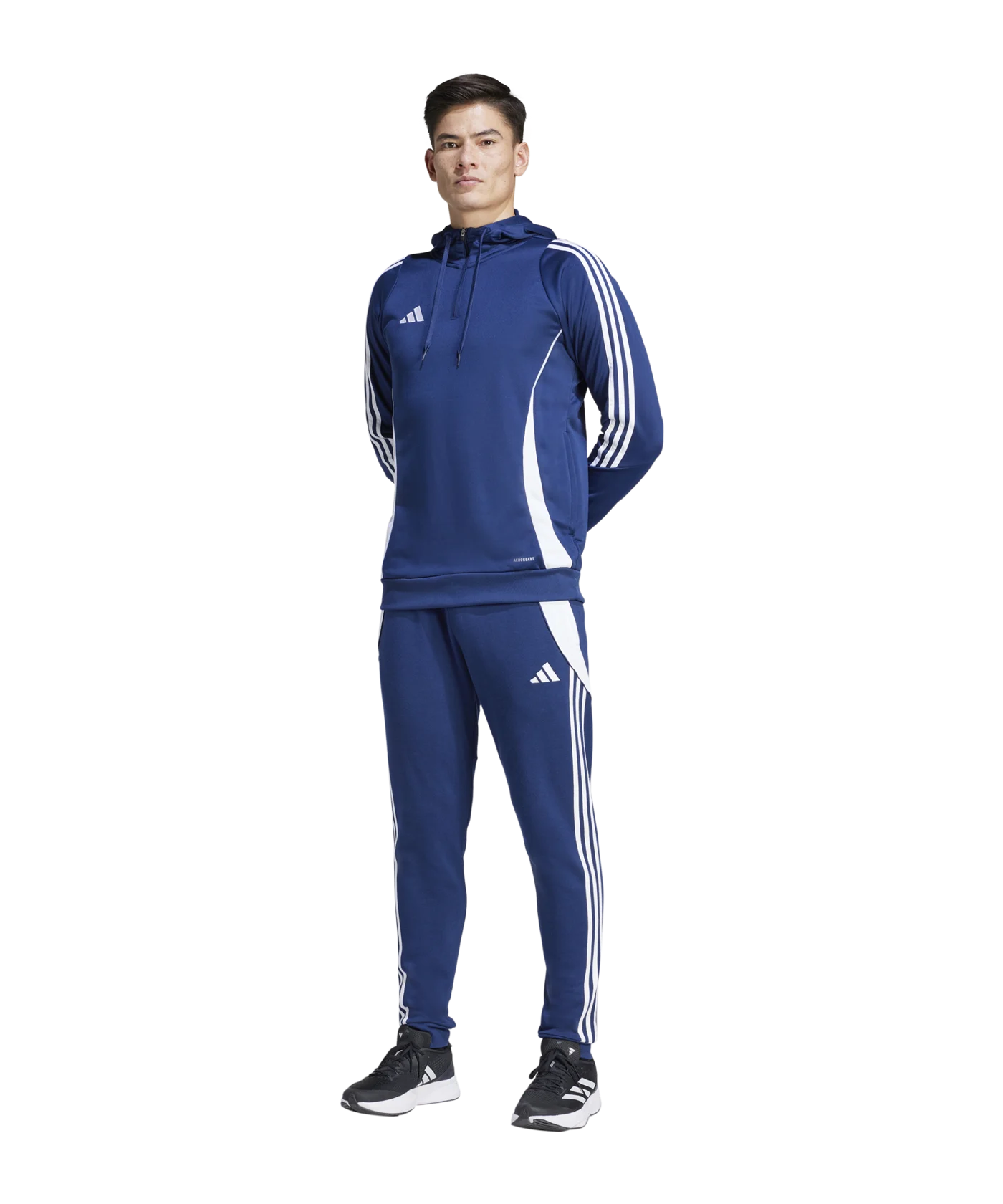 adidas Tiro 24 Trainingshose Dunkelblau Weiss