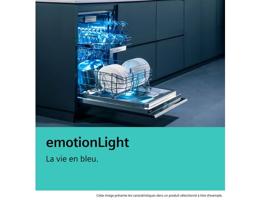 SIEMENS - Lave vaisselle tout integrable 60 cm SN95EX12CE, IQ500, Porte à glissières,