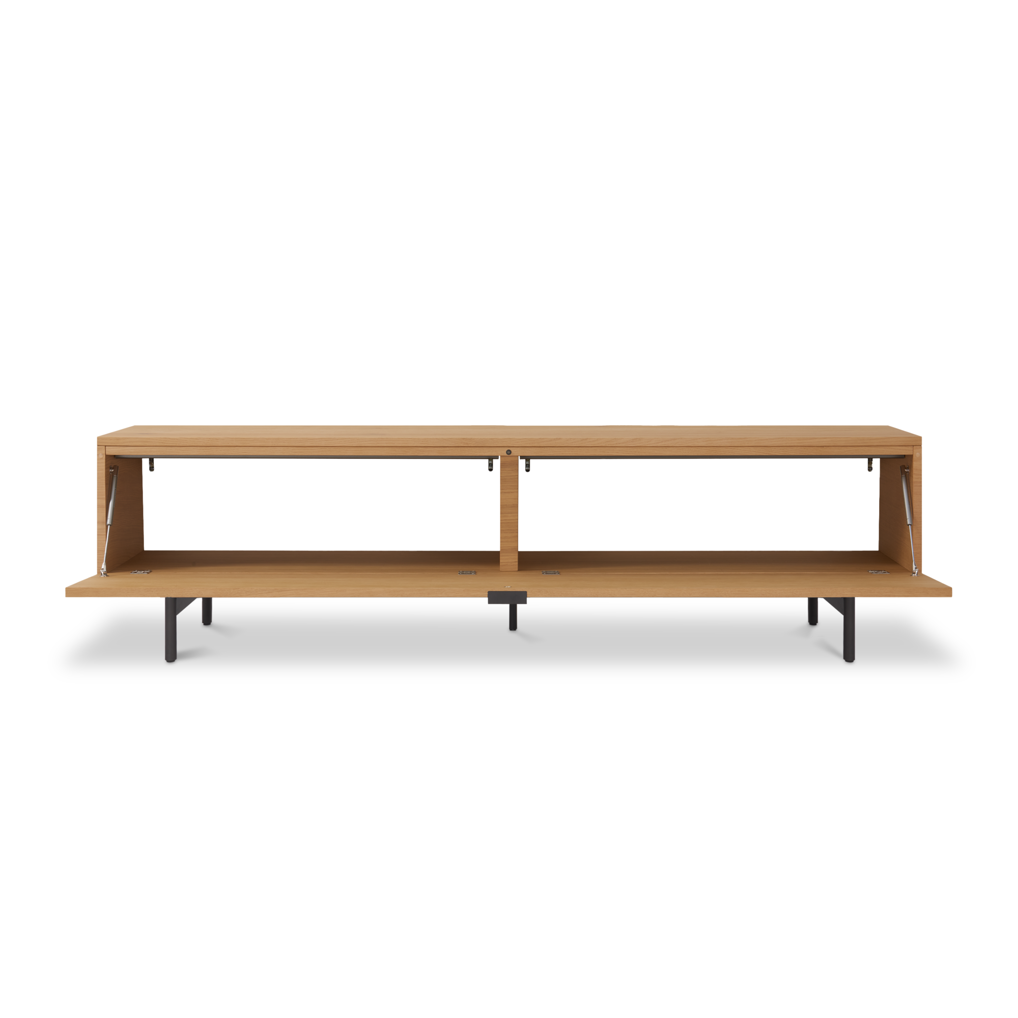Tv meubel Woody met onderstel en klep 180 eiken