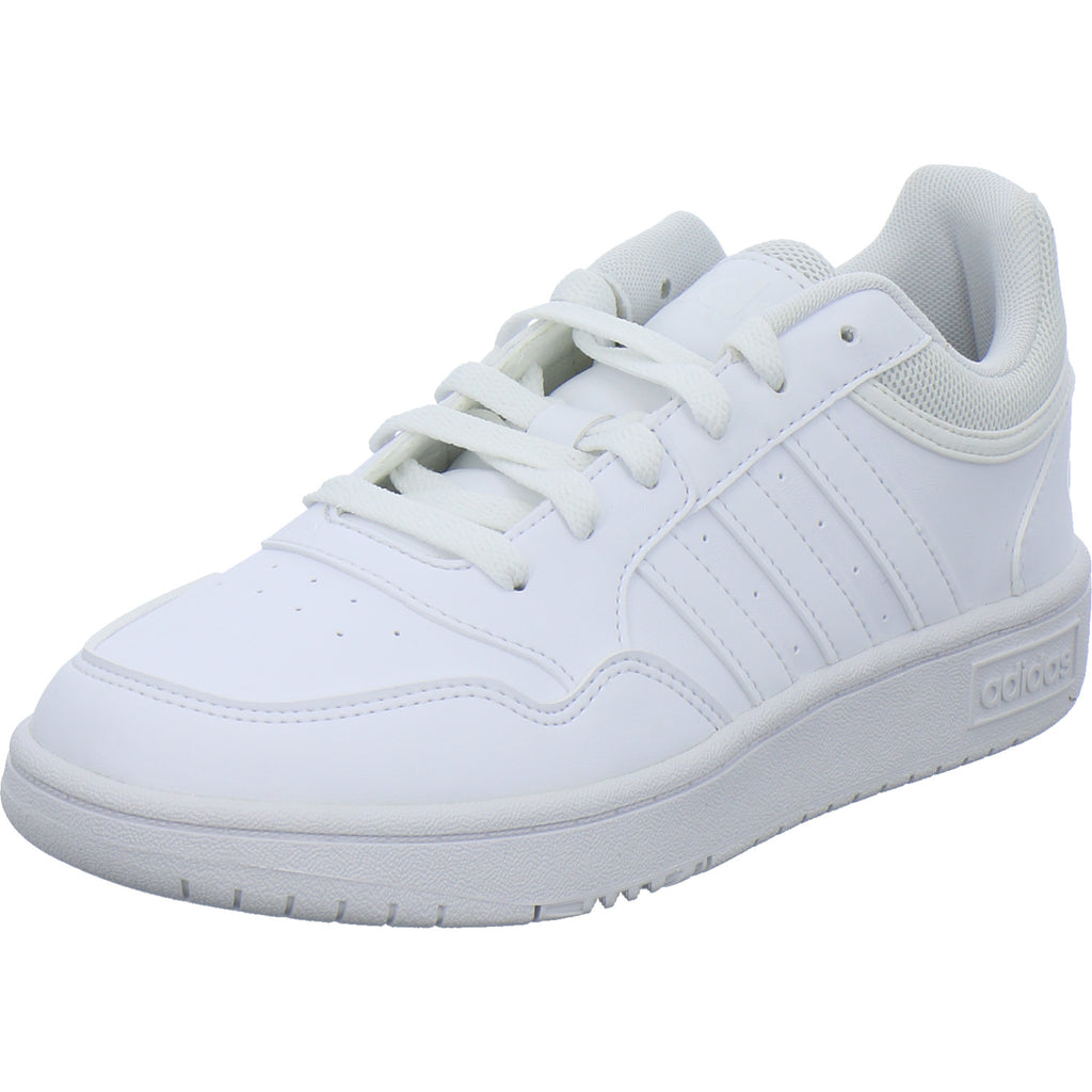 ADIDAS Halbschuhe Unisex - Kinder HOOPS 3.0 Weiß