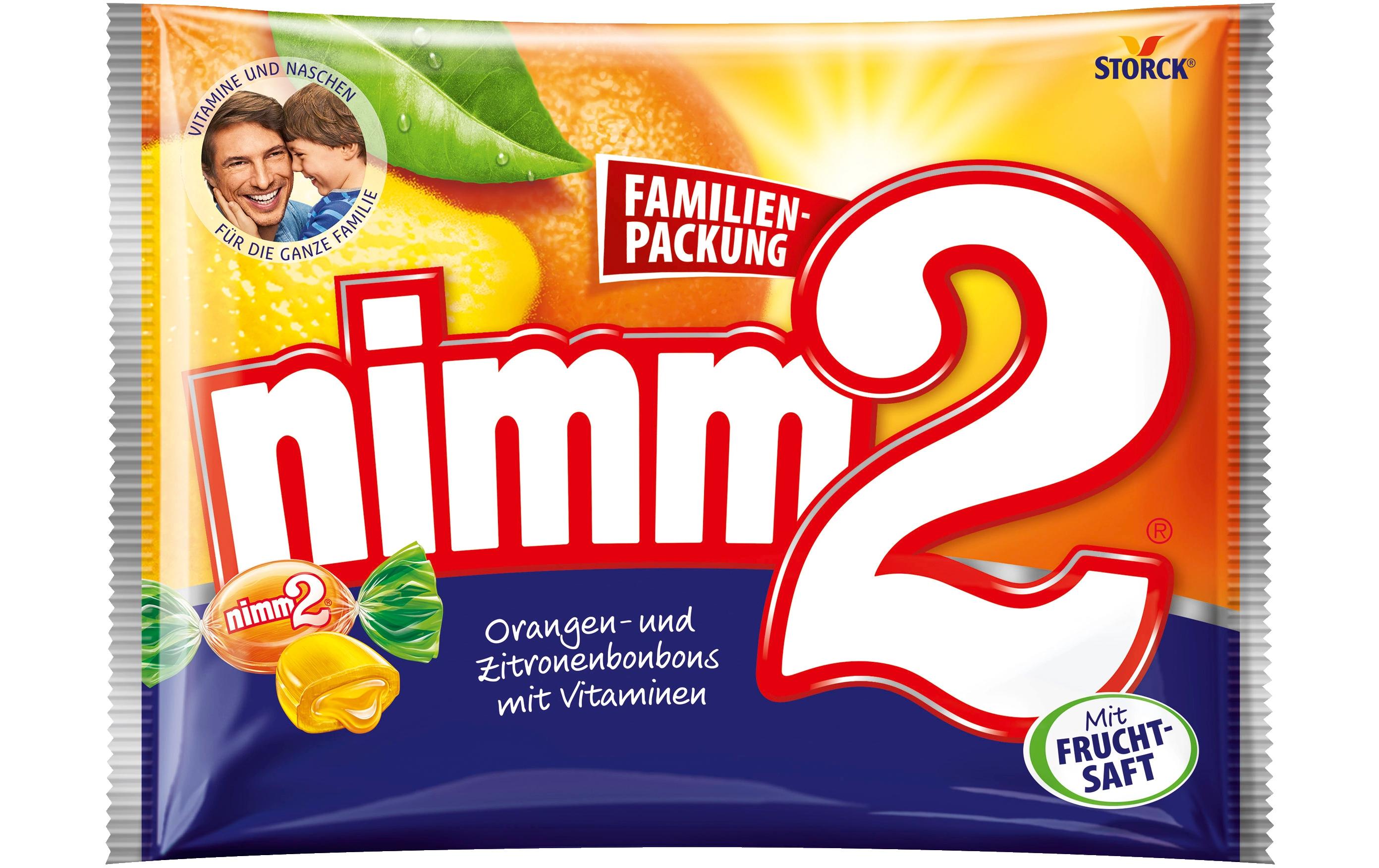 Bonbons Nimm2 Classic 429 gLutschbonbons mit Vitaminen und Fruchtsaft