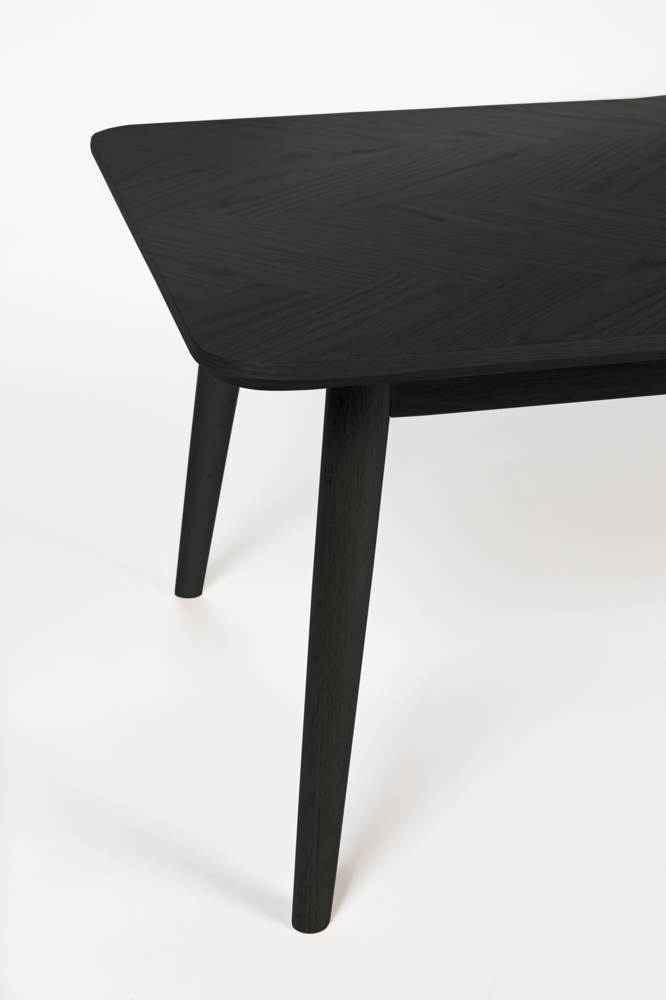 Salontafel Fabio Rechthoek zwart