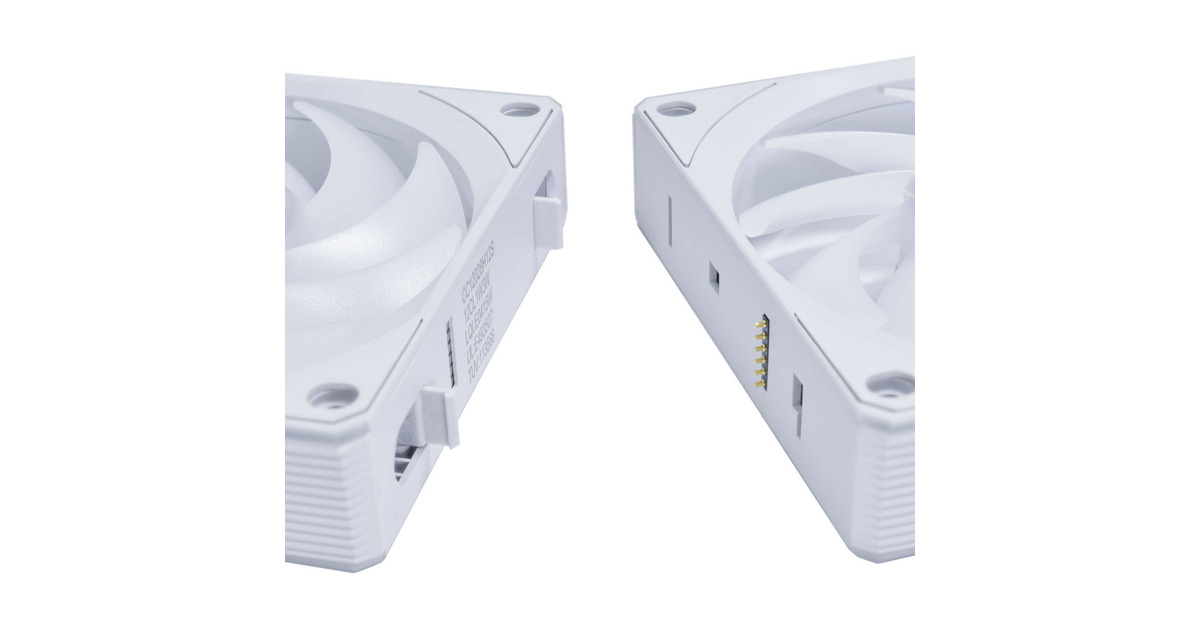 Lian LiUNI FAN CL120 Wireless RGB case fans  (Wit, 3 stuks, 120 x 120 x 28 mm, PWM)