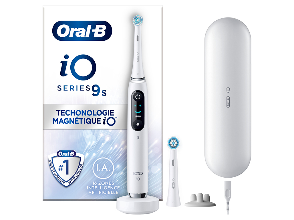 ESCOVA DE DENTES ELÉTRICA ORAL-B IO SÉRIE 9S BRANCA