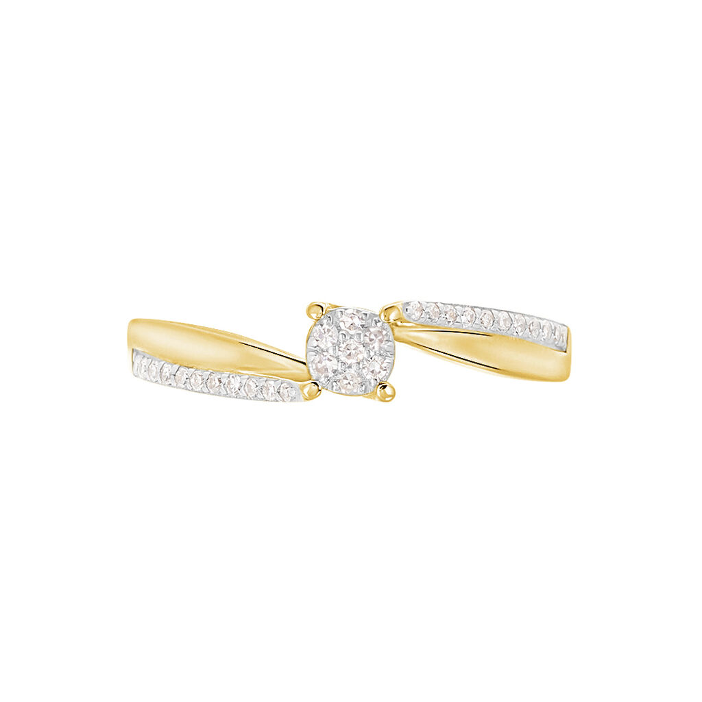 Bague Callysta Or Jaune Diamant