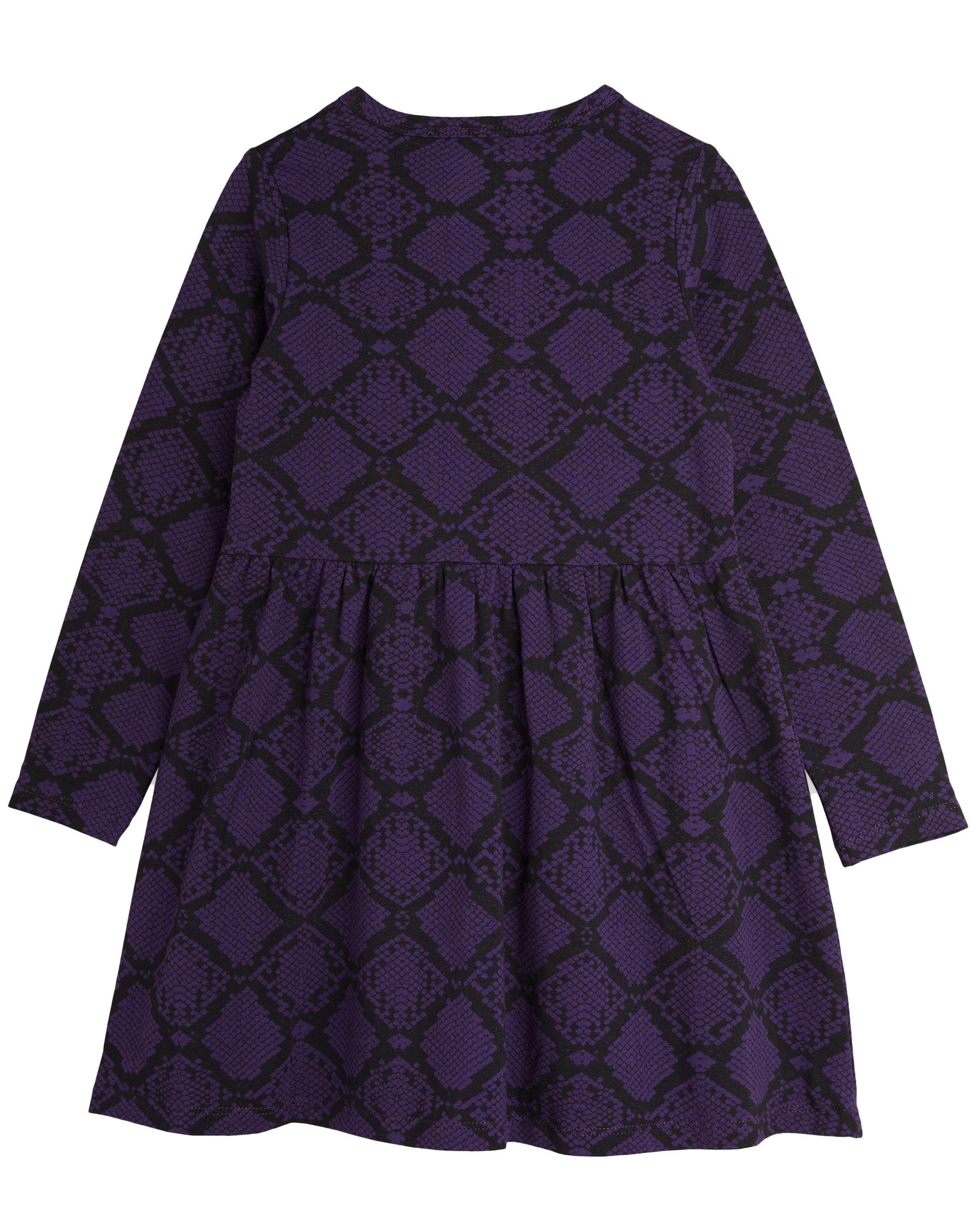 Langarmkleid SNAKESKIN in purple