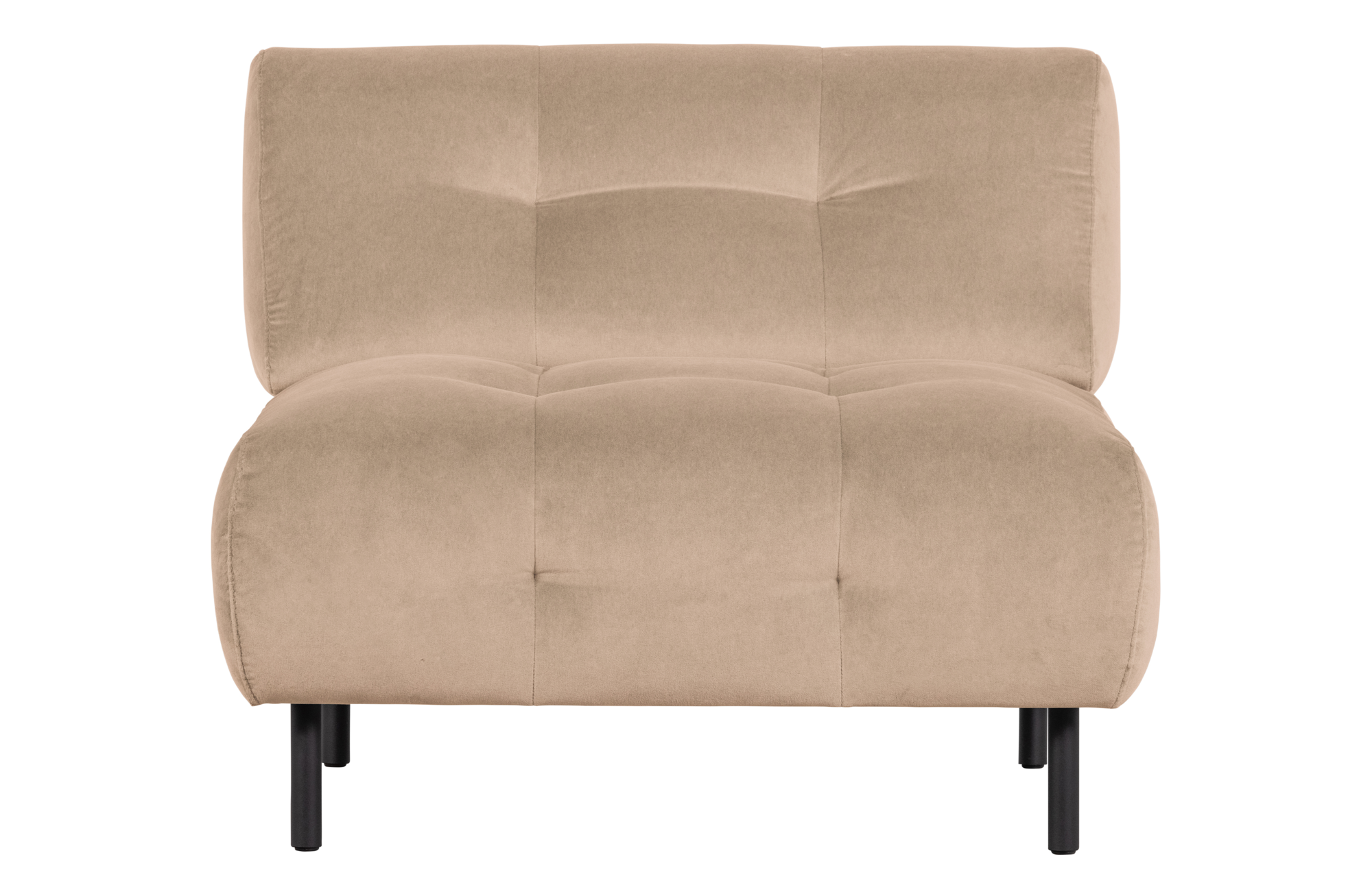 WOOOD Exclusive fauteuil Lloyd gewassen fluweel Fauteuil Lloyd gewassen fluweel - Sea Salt