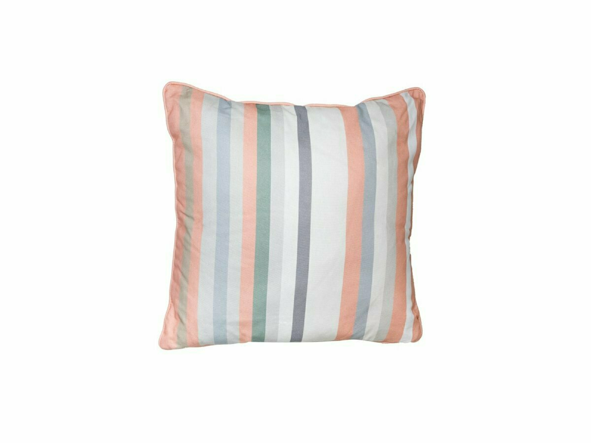 Madison Righe Salmone 50 x 50 sierkussen