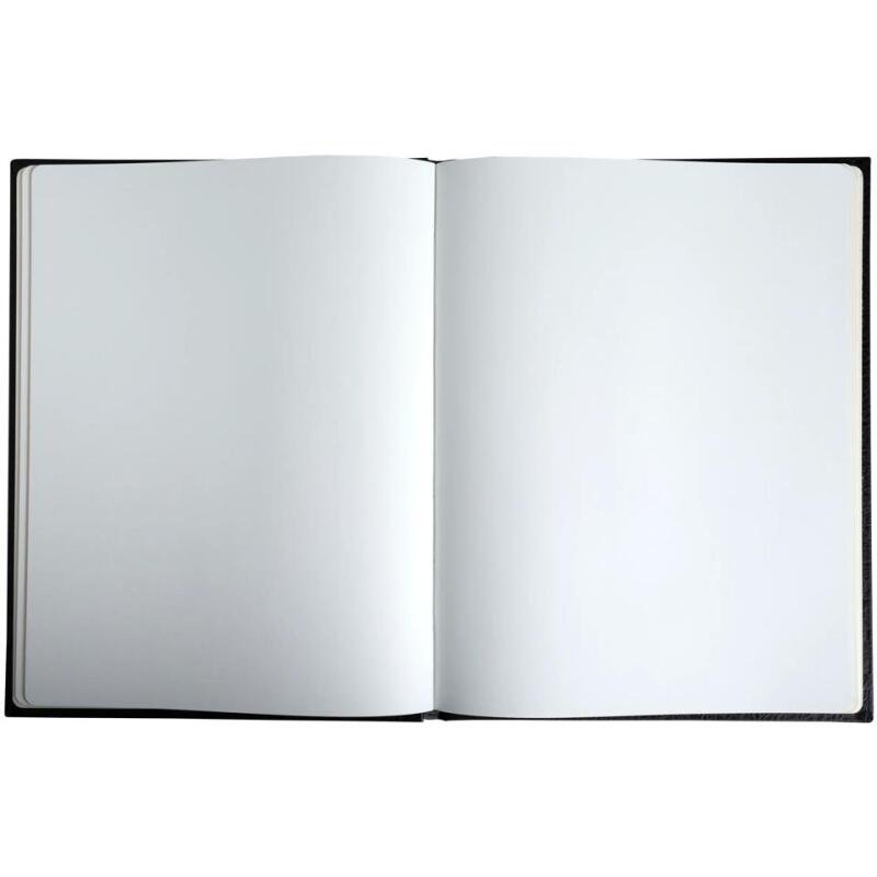 Livre d'or Balacron avec titre 100 pages blanches - 27x22 cm vertical