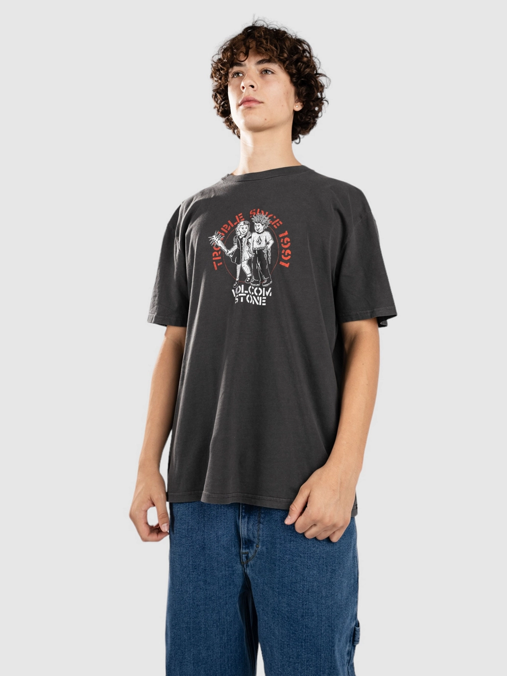 Volcom Trouble Couple Pw T-Shirt black