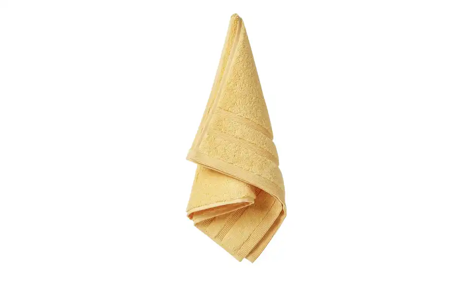 como Frottier-Set  Sonnengelb 30x50 cm