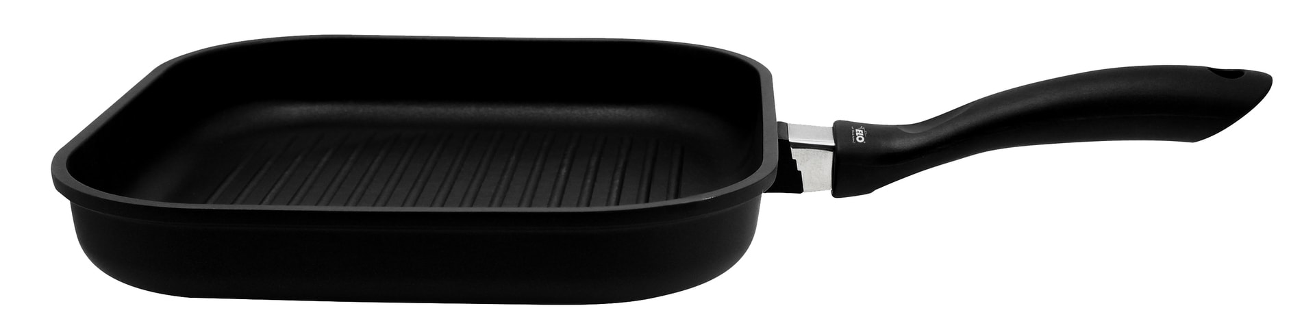 ELO Grillpfanne ALUCAST 28 cm schwarz Aluminiumguss