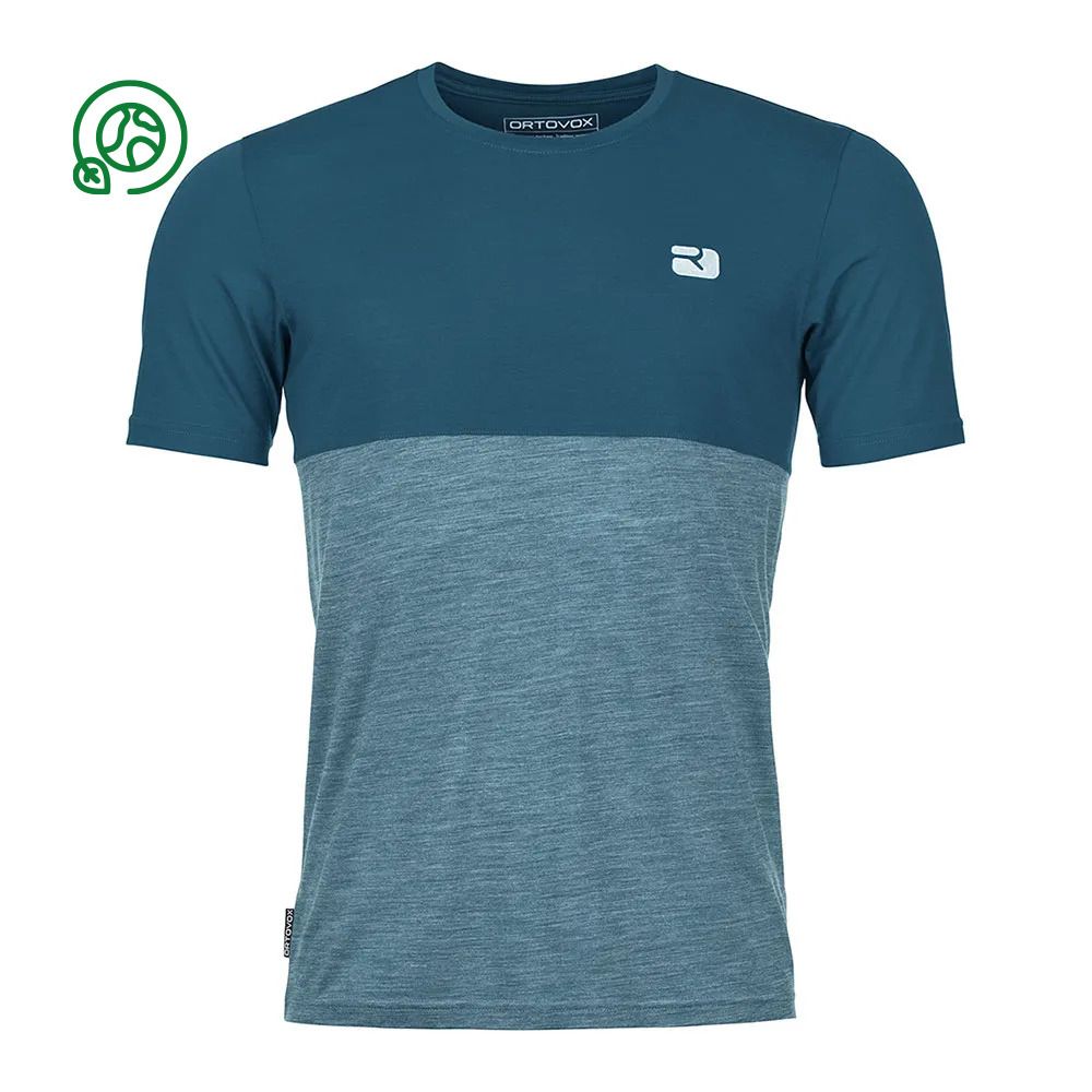 Ortovox 150 COOL LOGO - Tee-shirt Homme petrol blue
