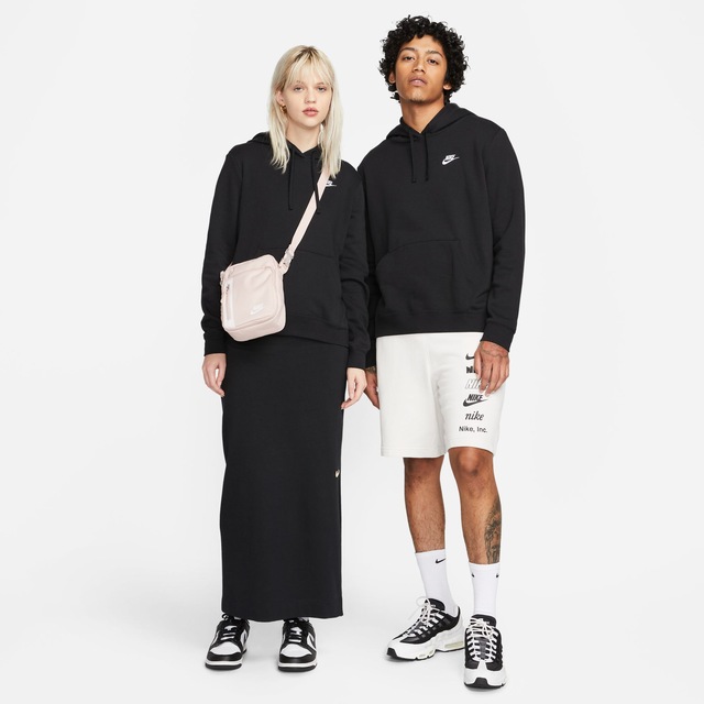 Nike Sportswear Kapuzensweatshirt »CLUB FLEECE WOMENS PULLOVER HOODIE«, Damen Kapuzenpullover aus weichem Fleece Material