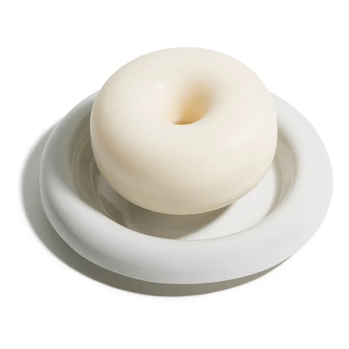 Kinfill Porte-savon en porcelaine Halo | Blanc