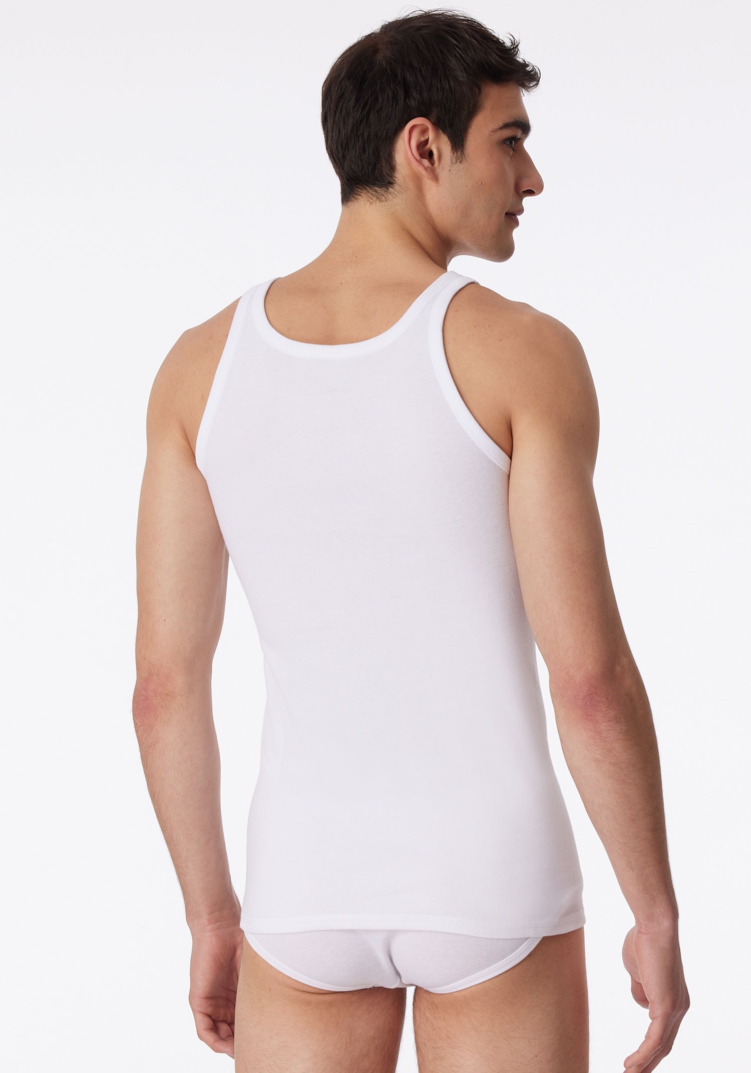 Schiesser Unterhemd »Original Classics«, mit Markenlabel