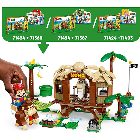 LEGO® Super Mario™ Donkey Kongs trætophus – udvidelsessæt 71424