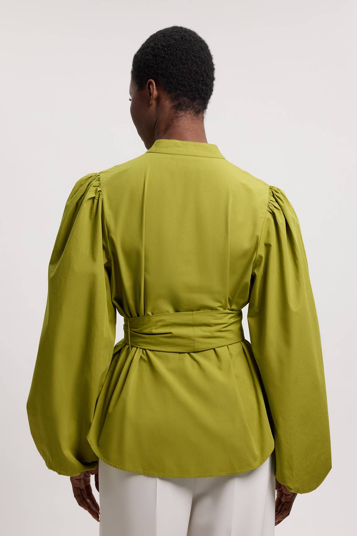 KarenMillen Chemisier En Popeline Avec Détail Brodé Et Ceinture