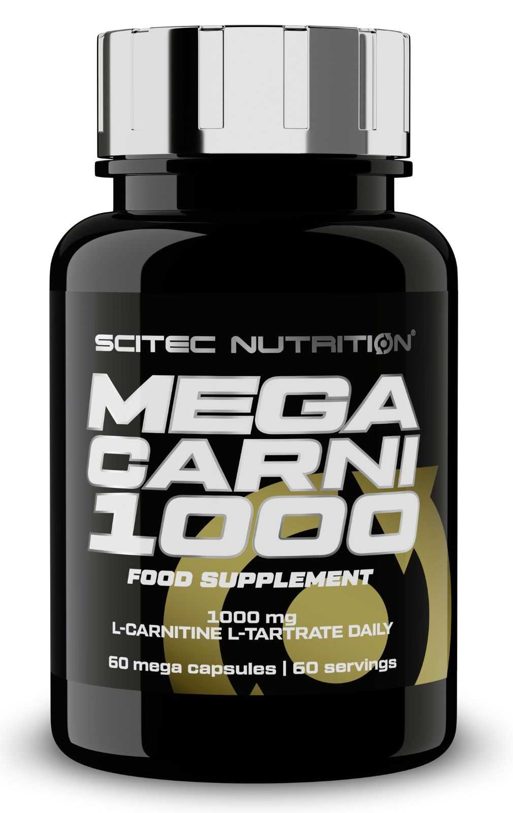 Scitec Nutrition Mega Carni 1000 60 cápsulas