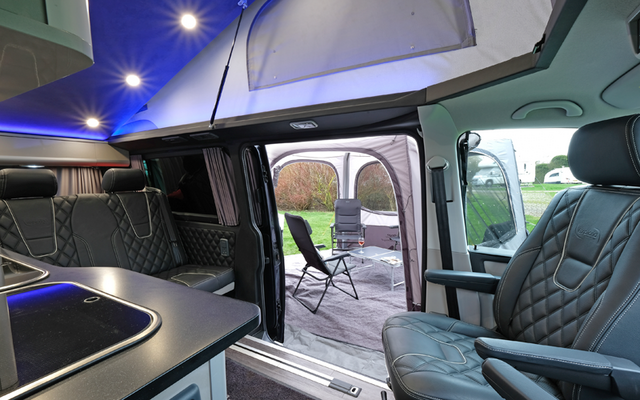 Vango Airhub Hexaway II aufblasbares Busvorzelt