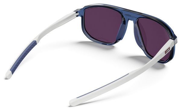 Lunettes Julbo Ward - Spectron HD 3 Polarized - Bleu Translucide Brillant/Blanc