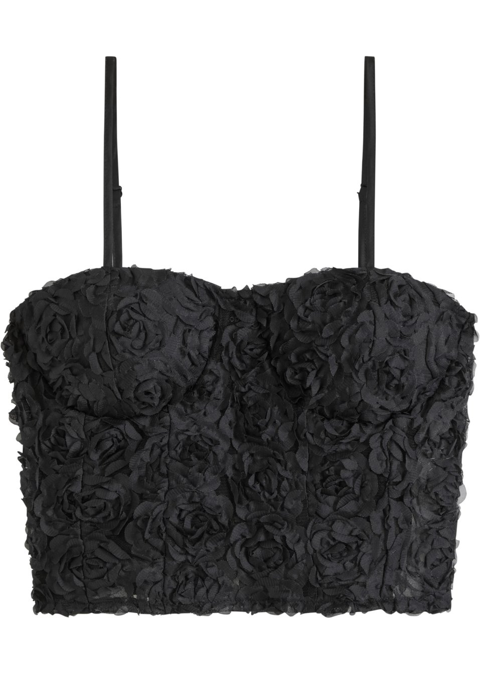 Top bretelles spaghetti en dentelle