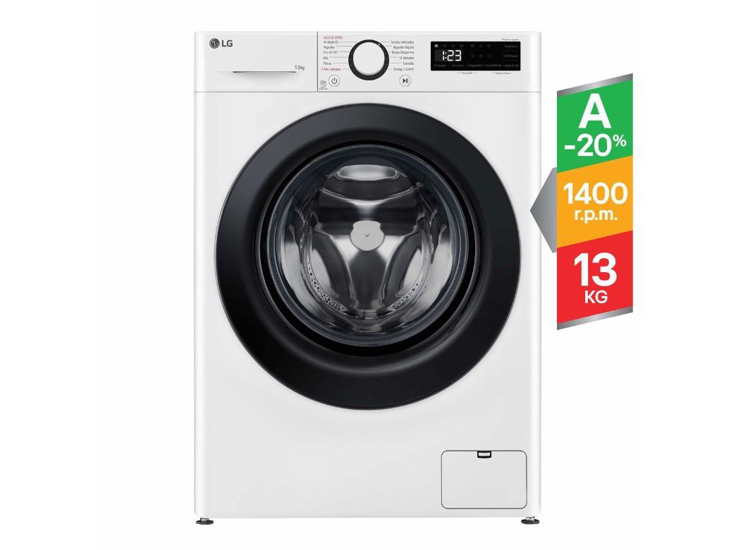 MÁQUINA DE LAVAR ROUPA LG F4WR5013A6W - BRANCO A 13KG