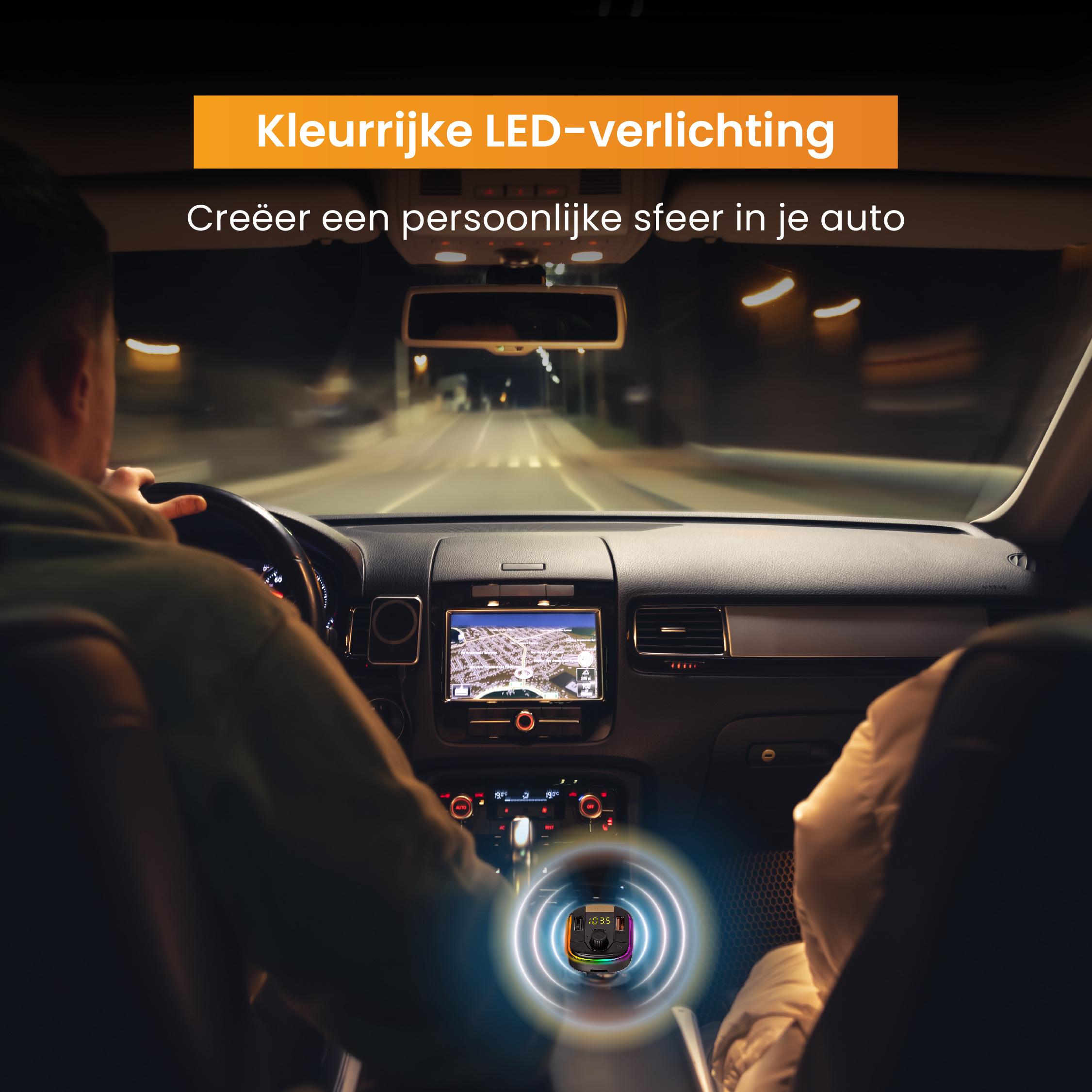 R2B Bluetooth FM transmitter autolader carkit