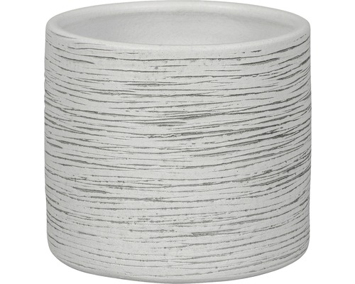 Le Havre plantenbak ø 20 H 18 cm wit