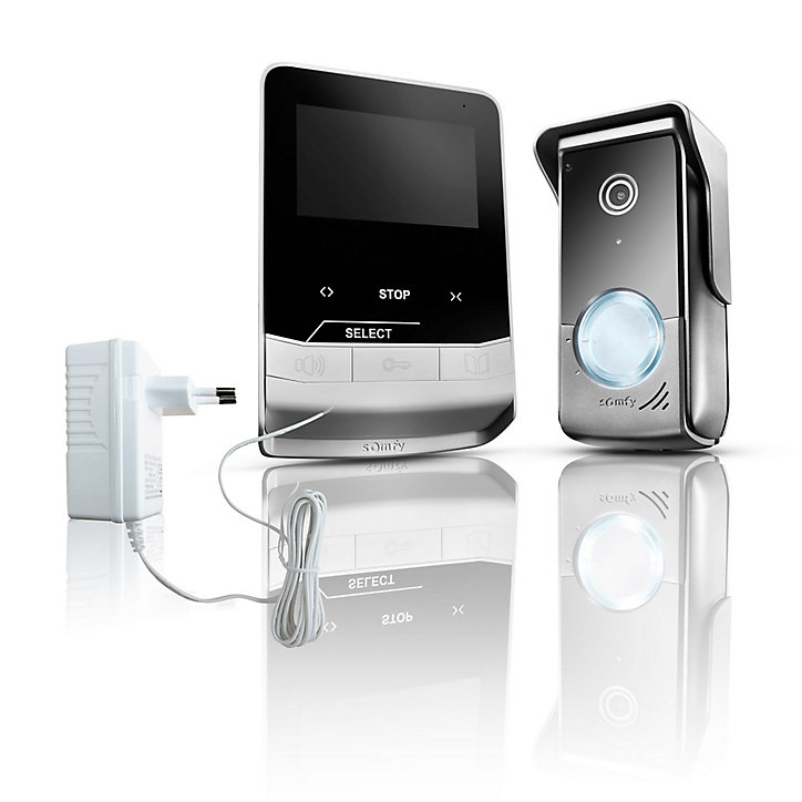Interphone vidéo couleur Somfy V100+