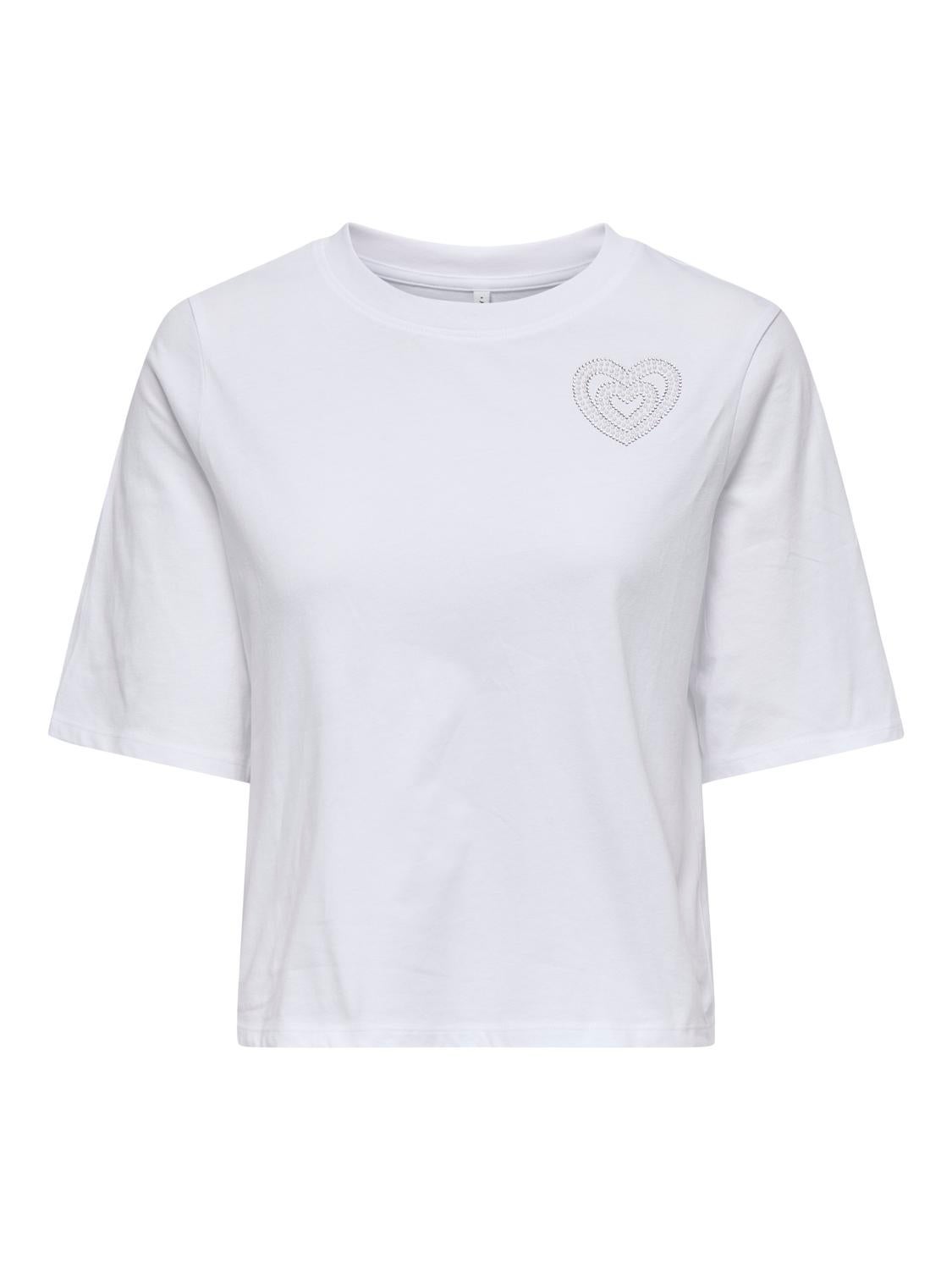 ONLANTONIA T-shirt Bright White