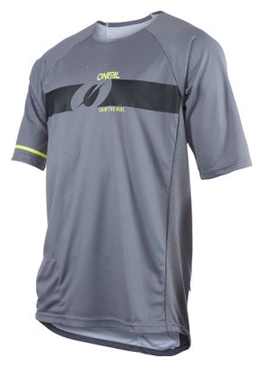 Maillot Manches Courtes O'Neal PIN ITV.22 Gris/Jaune